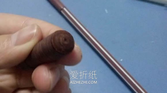 怎么做衍纸小狗的制作方法图解教程- www.aizhezhi.com