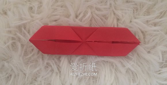 怎么简单折纸骨头的折法图解步骤- www.aizhezhi.com