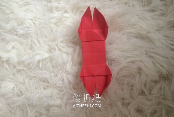 怎么简单折纸骨头的折法图解步骤- www.aizhezhi.com