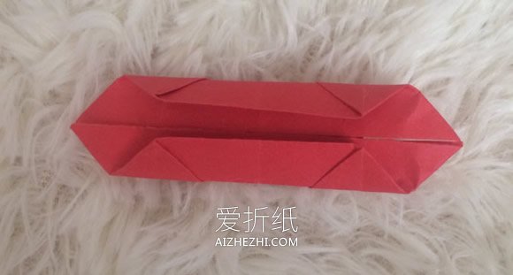 怎么简单折纸骨头的折法图解步骤- www.aizhezhi.com