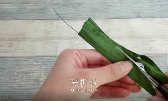 怎么做纸藤风信子盆栽的制作方法教程- www.aizhezhi.com