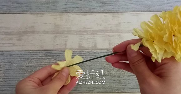 怎么做纸藤风信子盆栽的制作方法教程- www.aizhezhi.com