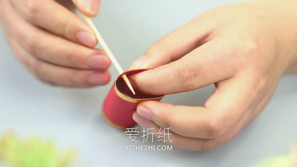 怎么做一串鞭炮春节装饰品的制作方法教程- www.aizhezhi.com