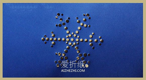 怎么用卡纸做新年雪花烛台/灯笼的制作方法- www.aizhezhi.com