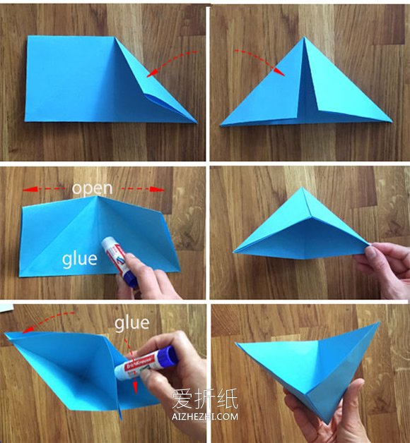 幼儿园怎么做彩纸鲨鱼的手工制作教程- www.aizhezhi.com