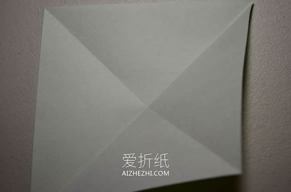 怎么折纸莲花和叶子的折法步骤图解- www.aizhezhi.com