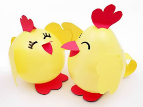 怎么用气球制作小鸡的手工制作教程