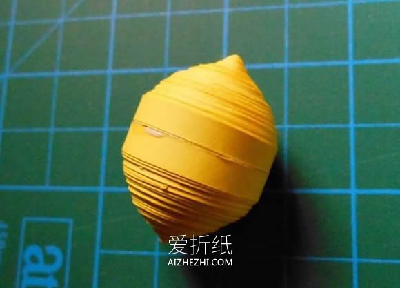 怎么做衍纸柠檬的制作方法步骤图解- www.aizhezhi.com