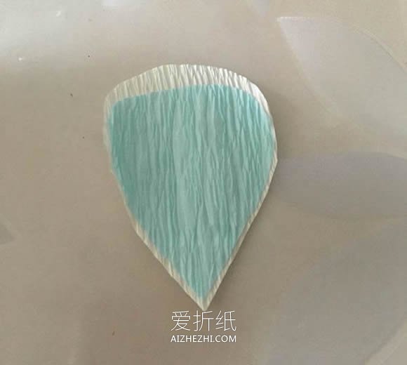 怎么做皱纹纸海棠花的制作方法图解教程- www.aizhezhi.com