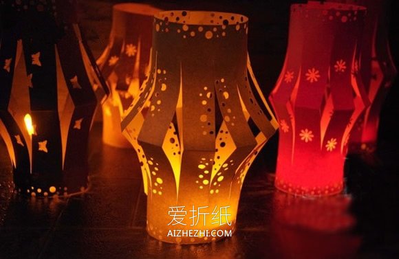 儿童怎么做纸花灯的制作步骤和图片- www.aizhezhi.com