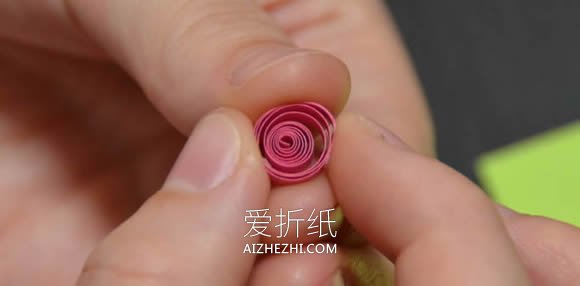 怎么做衍纸婴儿脚印的制作方法图解教程- www.aizhezhi.com