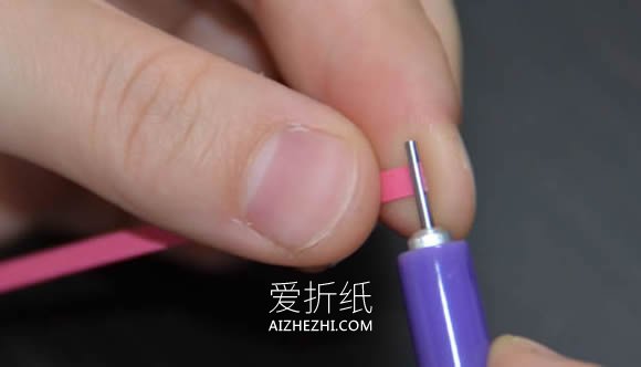 怎么做衍纸婴儿脚印的制作方法图解教程- www.aizhezhi.com