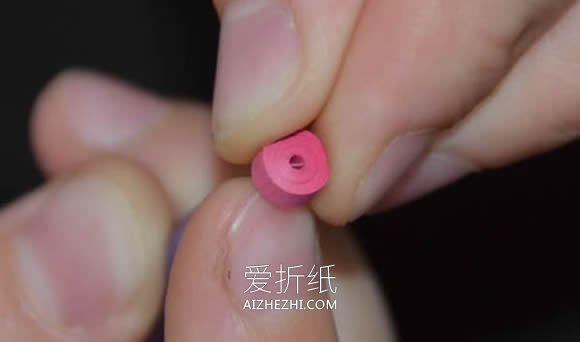 怎么做衍纸婴儿脚印的制作方法图解教程- www.aizhezhi.com