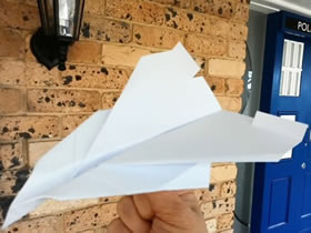怎么折纸协和飞机的折法步骤图解