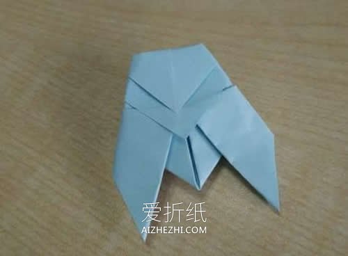 儿童怎么折纸知了的折法图解教程- www.aizhezhi.com