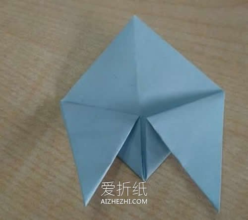 儿童怎么折纸知了的折法图解教程- www.aizhezhi.com