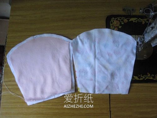 怎么自制布艺口罩的制作方法图解教程- www.aizhezhi.com