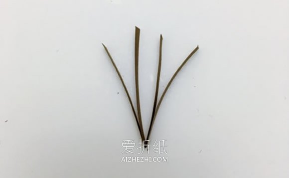 怎么做双色衍纸花装饰画的手工制作教程- www.aizhezhi.com