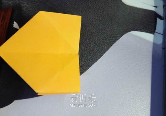 简单纸心怎么折的图解教程- www.aizhezhi.com