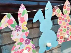 怎么做中秋节/复活节兔子挂饰的方法教程