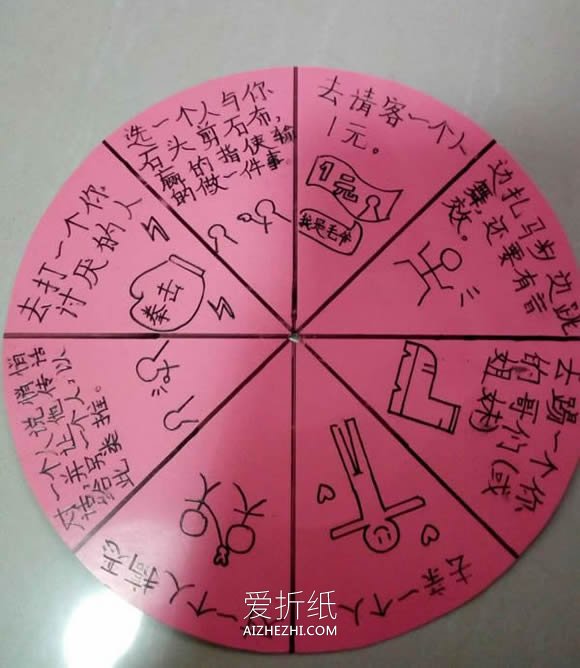 转盘手工制作过程图片