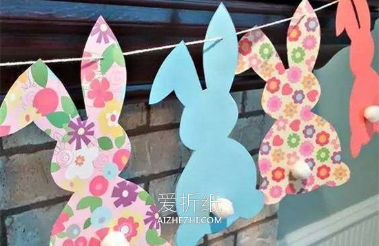 怎么做中秋节/复活节兔子挂饰的方法教程- www.aizhezhi.com