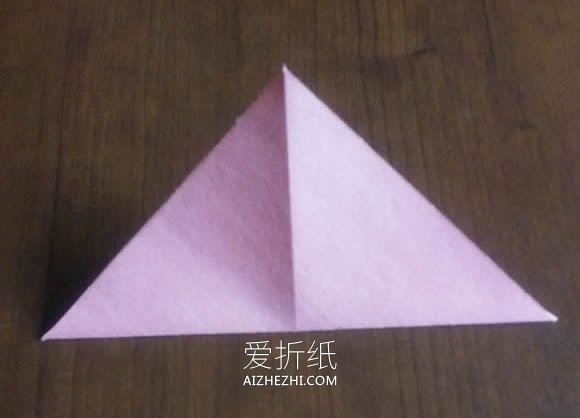 怎么简单快速折纸玫瑰花的折法图解步骤- www.aizhezhi.com