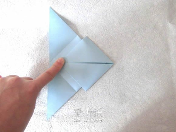 怎么简单折纸长方形信纸的折法图解教程- www.aizhezhi.com