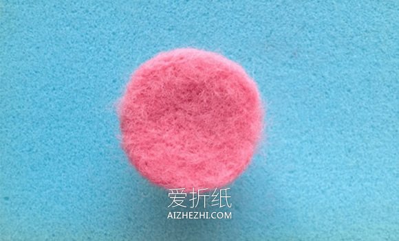 怎么做羊毛毡乔巴帽子的手工制作图解教程- www.aizhezhi.com