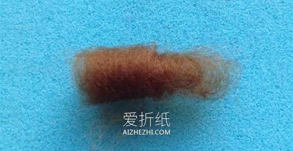 怎么做羊毛毡乔巴帽子的手工制作图解教程- www.aizhezhi.com
