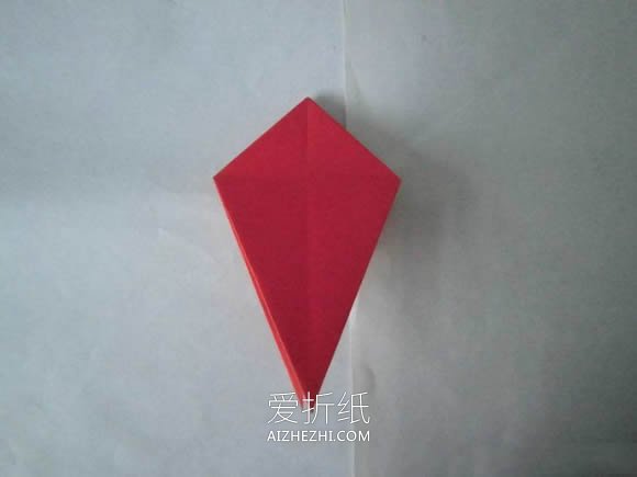 怎么手工折纸圣诞花环的折法步骤图解- www.aizhezhi.com