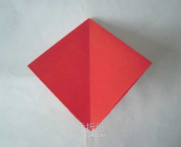 怎么手工折纸圣诞花环的折法步骤图解- www.aizhezhi.com