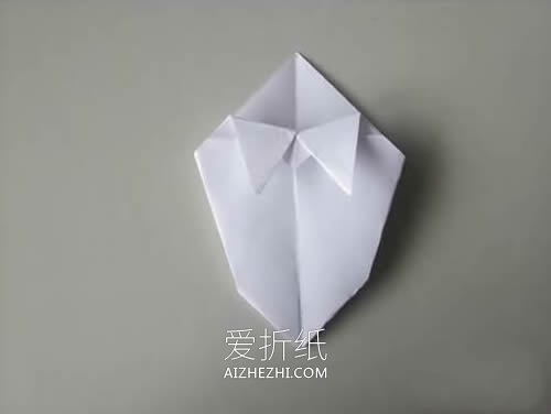 幼儿怎么简单折纸草莓的折法步骤教程- www.aizhezhi.com