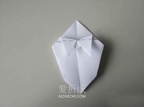 幼儿怎么简单折纸草莓的折法步骤教程- www.aizhezhi.com