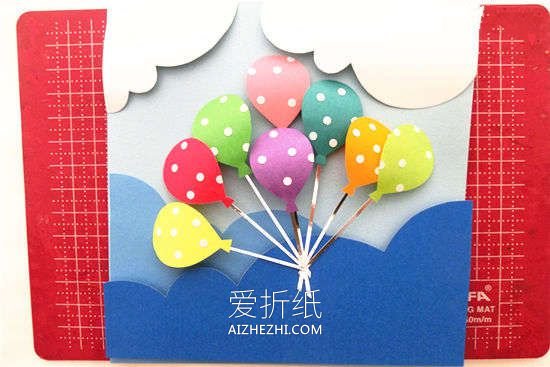 怎么做漂亮立体新年贺卡的制作方法教程- www.aizhezhi.com