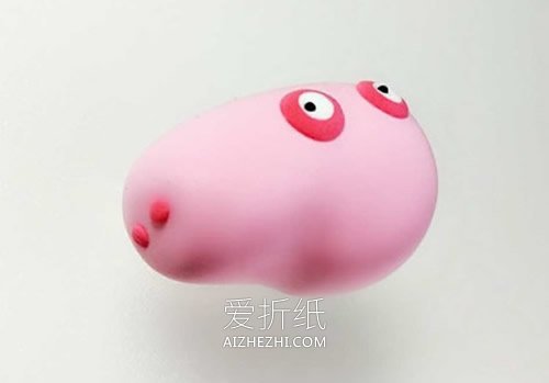 怎么做超轻粘土小猪佩奇的制作方法图解- www.aizhezhi.com