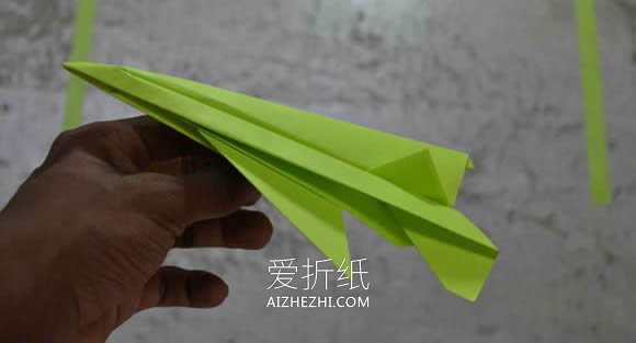 怎么折纸F-16战斗轰炸机的折法图解步骤- www.aizhezhi.com