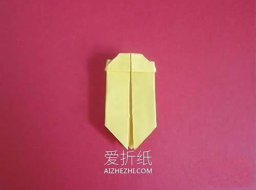 幼儿怎么简单折纸萤火虫的折法图解教程- www.aizhezhi.com