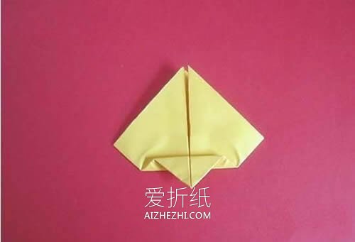 幼儿怎么简单折纸萤火虫的折法图解教程- www.aizhezhi.com