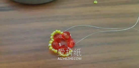 怎么做串珠花戒的制作方法图解步骤- www.aizhezhi.com