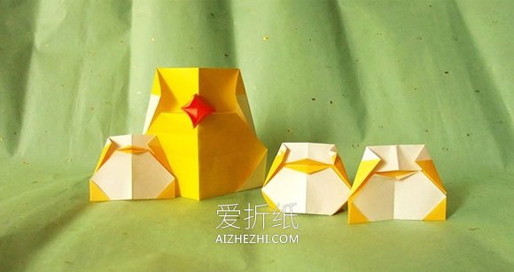 折纸嘴巴可以动的小鸟怎么折的图解教程- www.aizhezhi.com