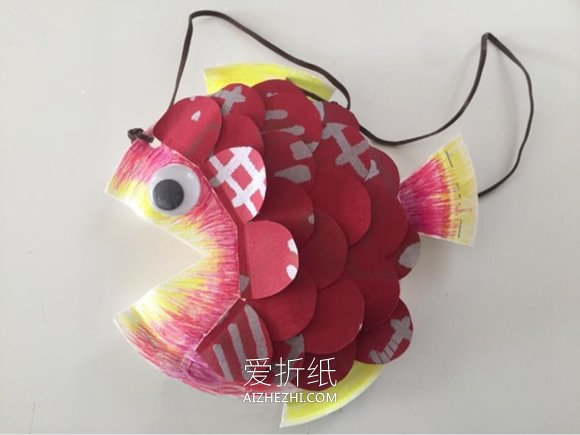 怎么做春节年年有鱼挂饰的手工制作教程- www.aizhezhi.com