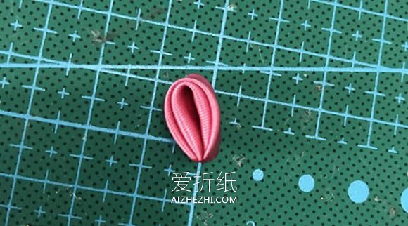 怎么做缎带花胸针的制作方法图解教程- www.aizhezhi.com