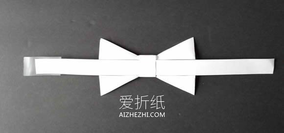 怎么做纸领结的手工制作方法教程- www.aizhezhi.com