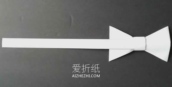 怎么做纸领结的手工制作方法教程- www.aizhezhi.com