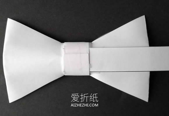 怎么做纸领结的手工制作方法教程- www.aizhezhi.com