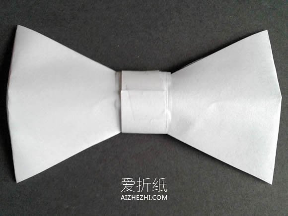 怎么做纸领结的手工制作方法教程- www.aizhezhi.com