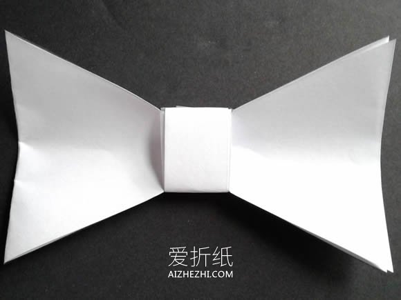 怎么做纸领结的手工制作方法教程- www.aizhezhi.com