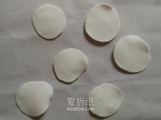 怎么做超轻粘土玫瑰花头绳的制作方法图解- www.aizhezhi.com