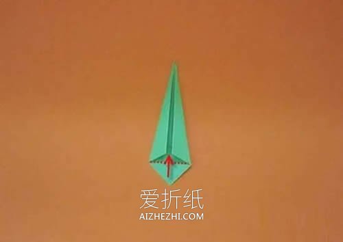 最简单圣诞树怎么折的图解教程- www.aizhezhi.com